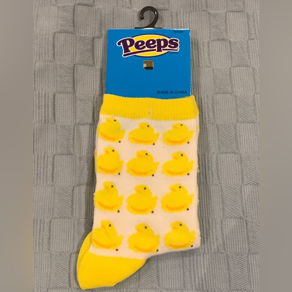 2 pairs of Peeps kids socks size S 13, 1-3 NEW